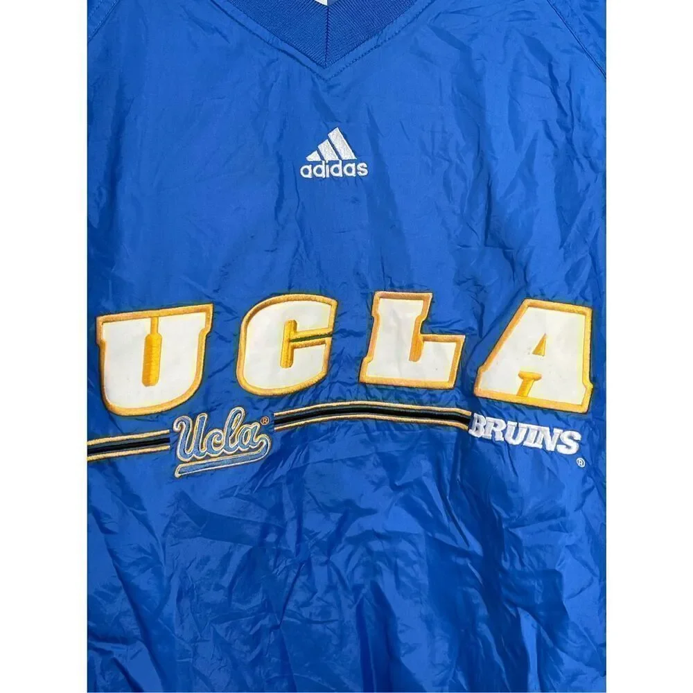 Vintage Y2K Adidas UCLA Bruins University Windbreaker Jacket